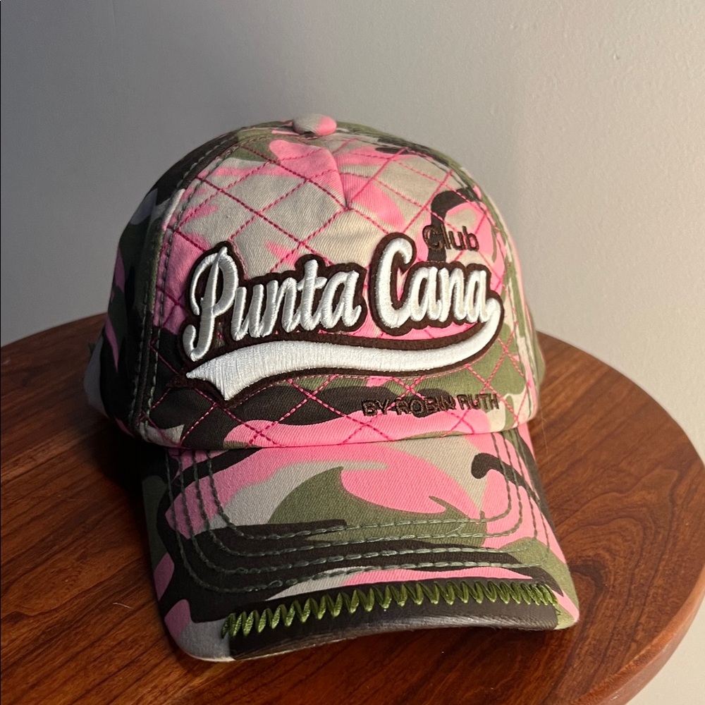 Robin Ruth Pink and Green Punta Cana Hat